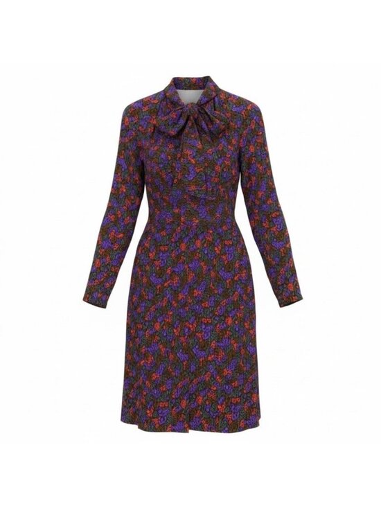 Yves Saint Laurent Dresses & Skirts - Saint Laurent Ribe Gauche Bowtie Dress Long